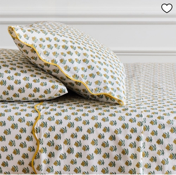 West Elm Other - $West Elm Begonia Sheet Set, Queen, Color Dijon, Retail Price $139.00 USD